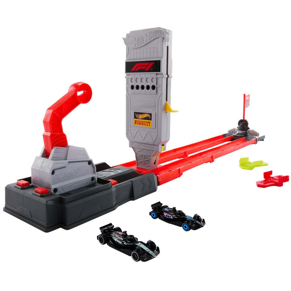 Hot Wheels - Гоночная трасса FORMULA 1 Быстрая гонка + 2 машины JKM88