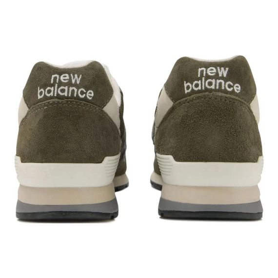 New Balance NB 996 Бежевые кроссовки Низки Темнозеленые Юнисекс
