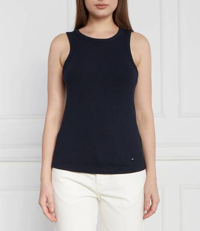 Топ 5X2 RIB NS Tommy Hilfiger - темно-синий(WW0WW38635)