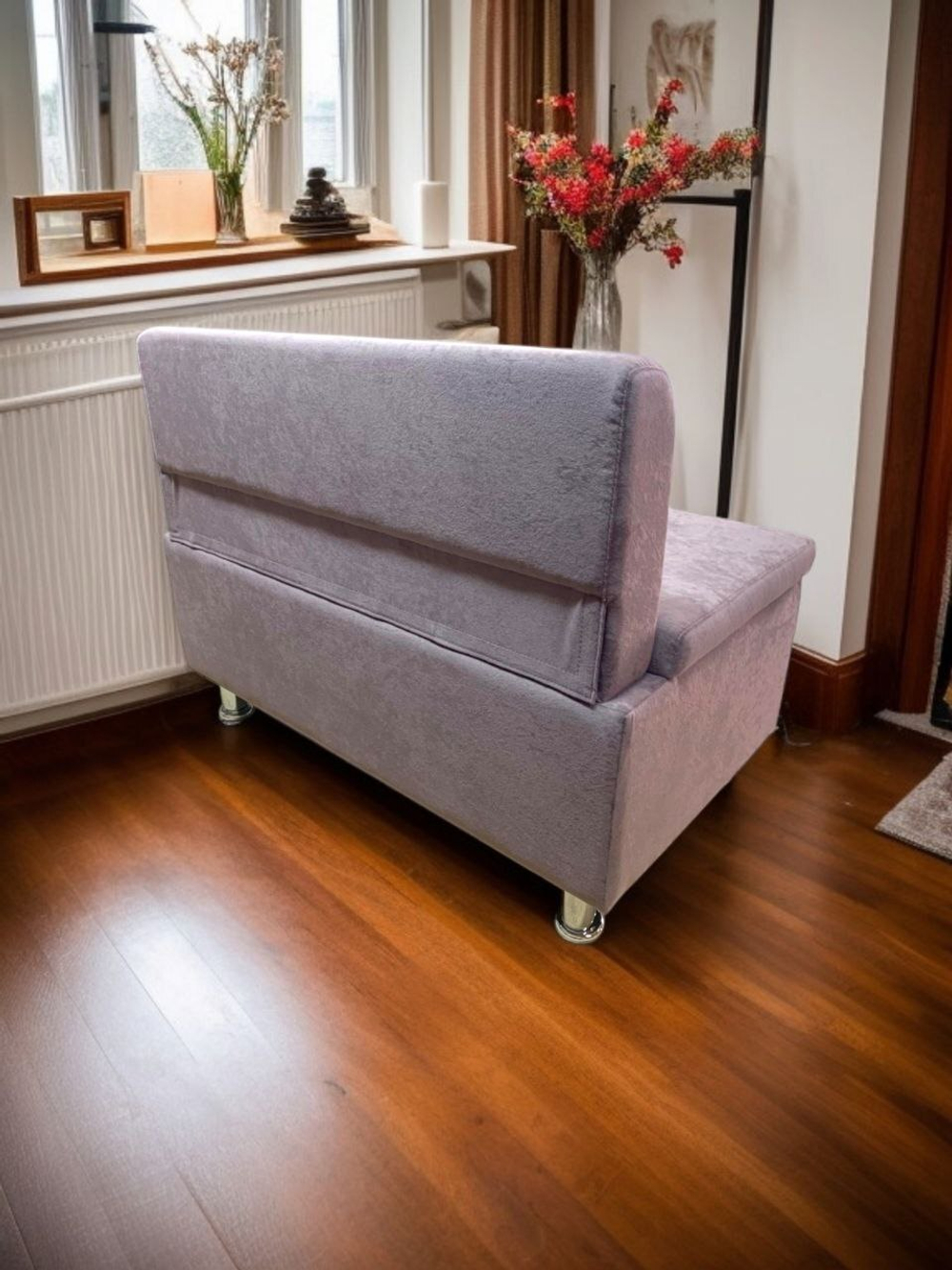 Диван Мини антивандальный флок Lilac
