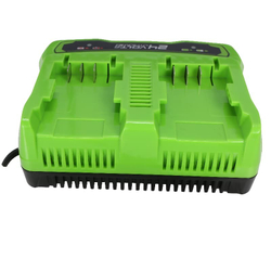 Зарядное устройство для 2-х аккумуляторов Greenworks Арт. 2931907, 24V