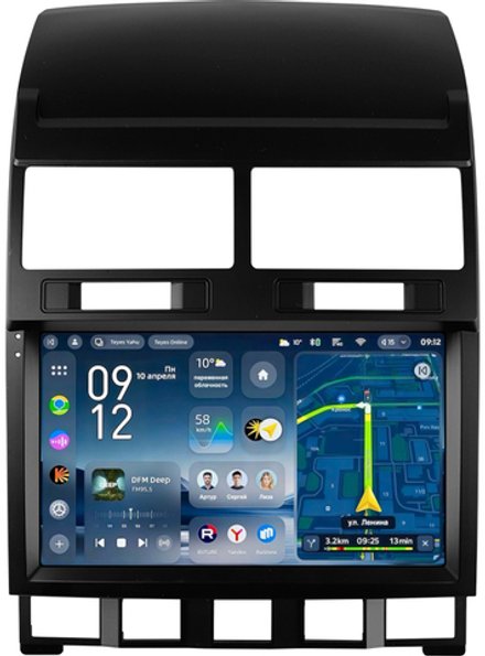 Магнитола для Volkswagen Touareg 1 2002-2010 - Teyes CC4-PRO монитор 9.5" 2K QLED на Android 13, Snapdragon 778G, AI, CarPlay, DSP, 4G SIM-слот