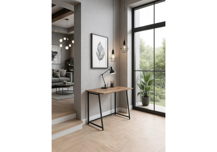 Компьютерный стол Woodville Бринг складной 90х55х74 дуб велингтон