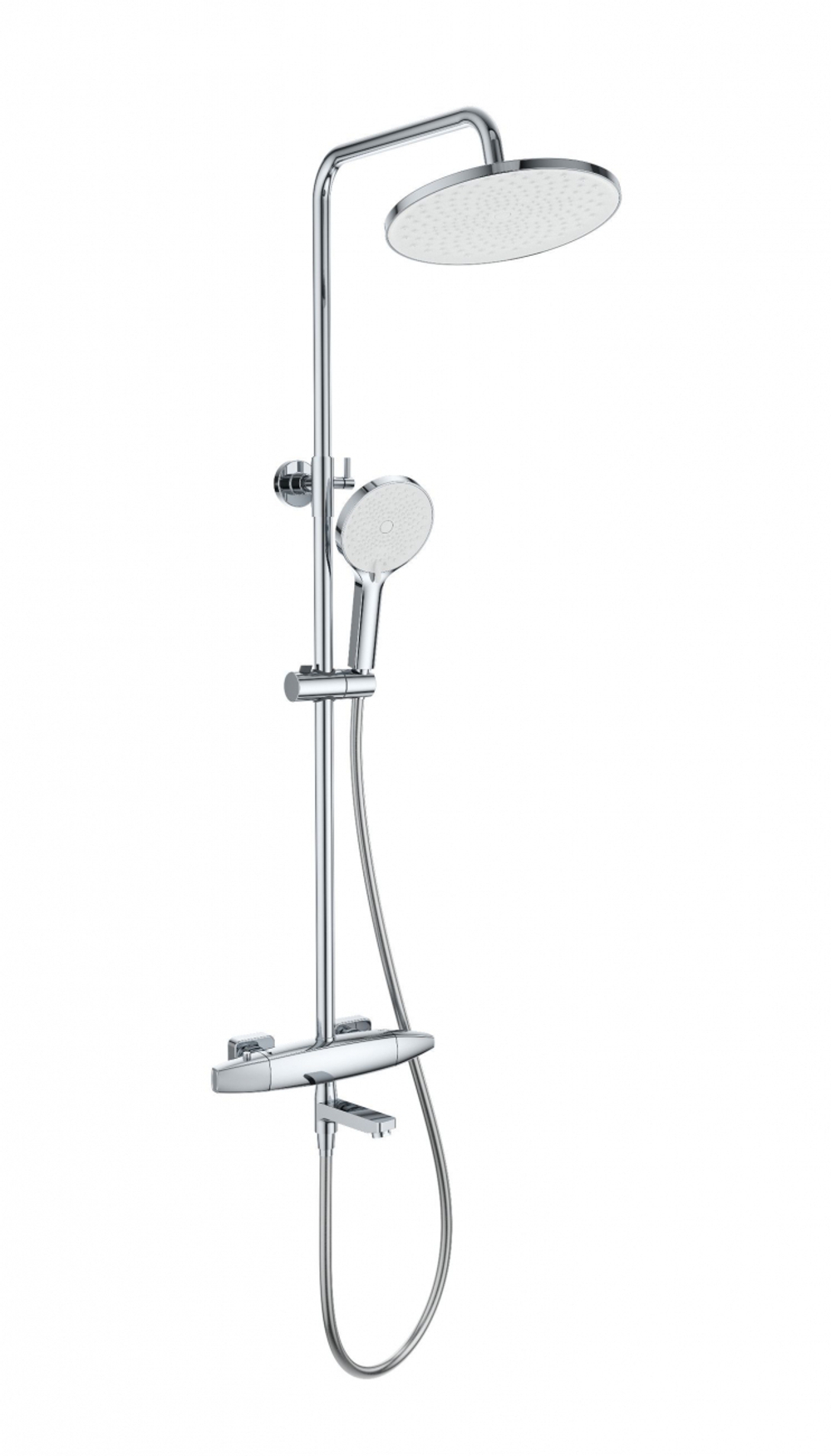 Душевая система с термостатом WONZON & WOGHAND NEO, Хром (WW-B3035-A2-CR)