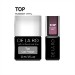 Delaro TOP Rubber Vinyl (Бархатистый топ) - 12ml