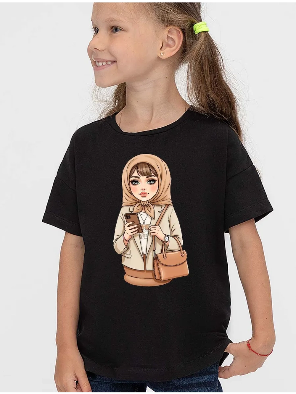 Футболка детская с матрешкой