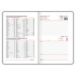 Ежедневник датированный 2023 А5 138x213 мм BRAUBERG "Mosaic", под кожу, бирюза, 114082