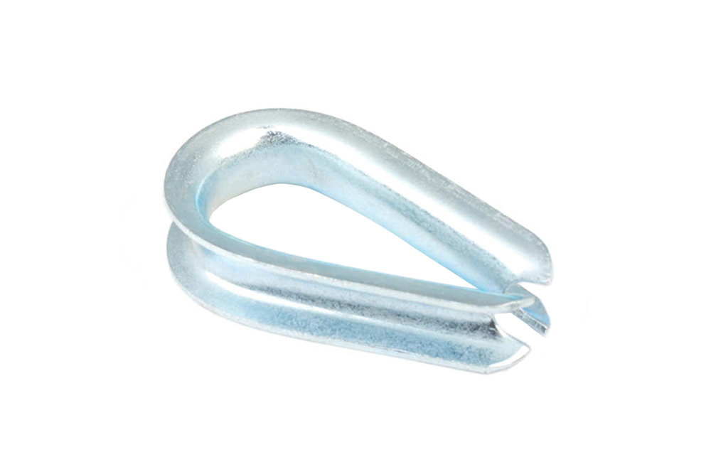 КОУШ СТРОЙБАТ DIN 6899 10ММ (БЕЛЫЙ ЦИНК 1 ШТ)