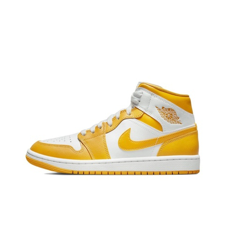 Кроссовки Air Jordan 1 Mid University Gold, BQ6472-117
