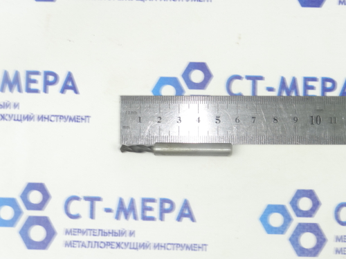 Сверло твердосплавное по металлу 4.4мм (4.4х18х58) Хвостовик 7мм ВК8