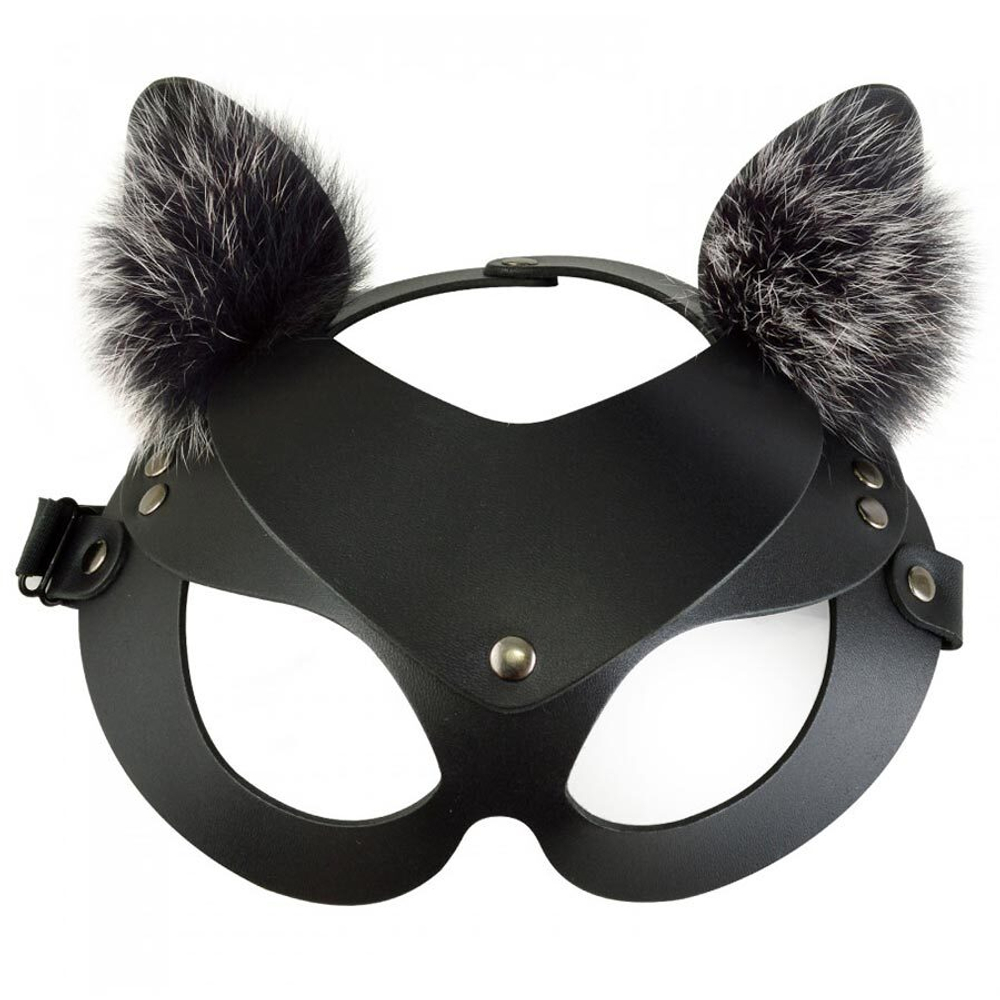 Маска Кошка с мехом 3437-1