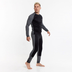 Термобелье ARSWEAR WINDSTOPPE серый/черный, мужское, THWSTM3