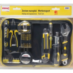 Набор инструментов 61пр, в сумке WMC TOOLS WMC-2061