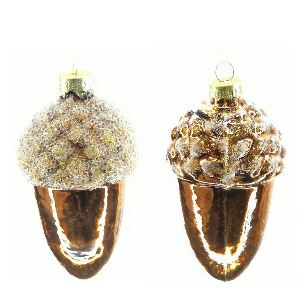 GAEM Украшение новогоднее "Желудь", L5,5 W5,5 H10 см, 2в.