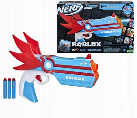 Игрушечное оружие HASBRO Nerf Roblox Angel - Бластер Нёрф Роблокс Ангел - Нерф F3776