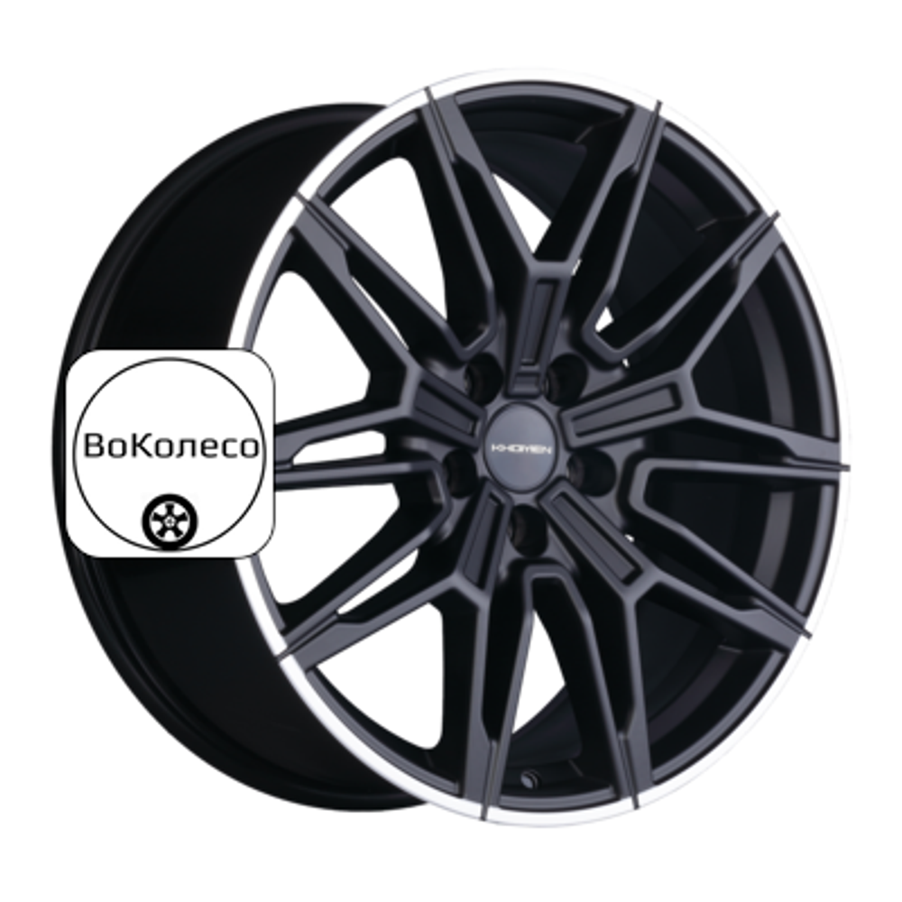 9,5x19/5x112 ET40 D66,6 KHW1904 (BMW Rear) Black matt MR Khomen Wheels