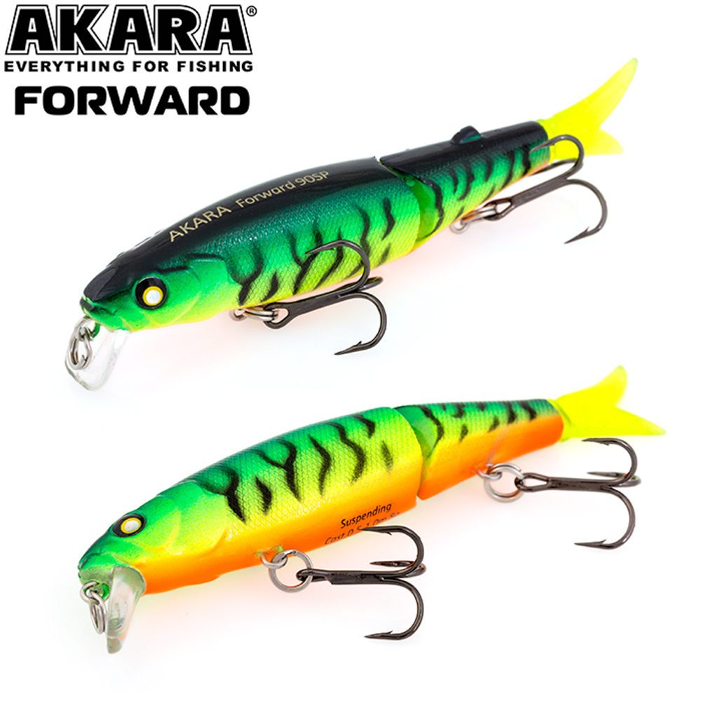 Воблер Akara Forward 90SP 8 гр. (2/7 oz 3,5 in) A68