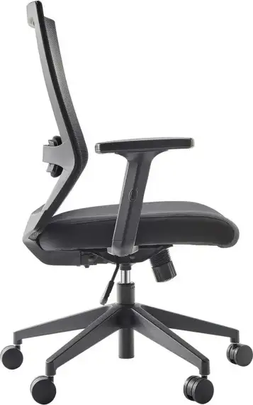 Кресло персонала Sunon Iron CIR69SW Сетка/ткань черная