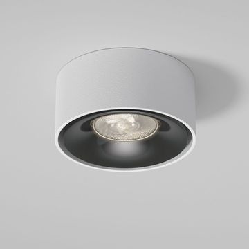 Светильник встраиваемый светодиодный 10W 4000K 25095/LED белый/черный Glam Elektrostandard