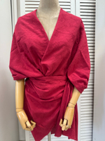 Хлопковый жаккард Красная Роза