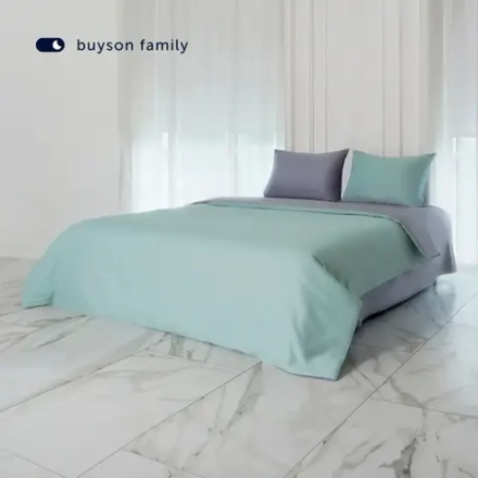 Пододеяльник BuyColor (сатин) Лаванда/Мята