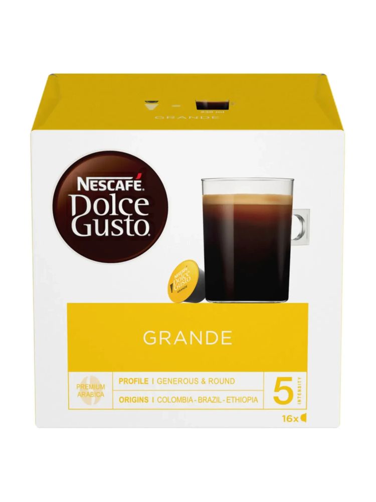 Кофе в капсулах Nescafe Dolce Gusto Grande 16 шт x 3 уп