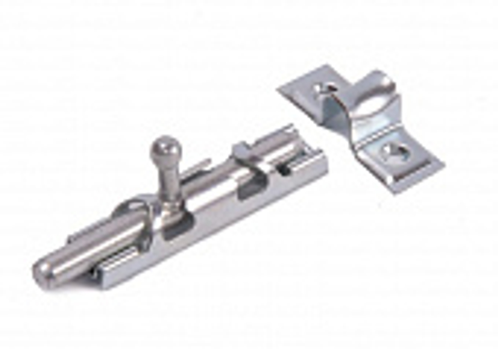 Шпингалет малый 3Т-1 белый цинк