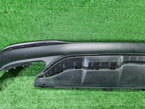 Юбка заднего бампера Mercedes GLE W166 (15-18) AMG