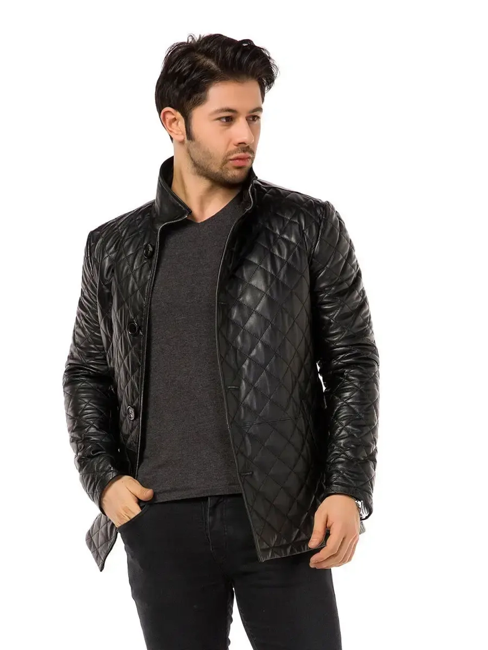 Куртка кожаная из натуральной кожи