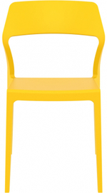 Стул пластиковый Siesta Contract Snow, желтый
