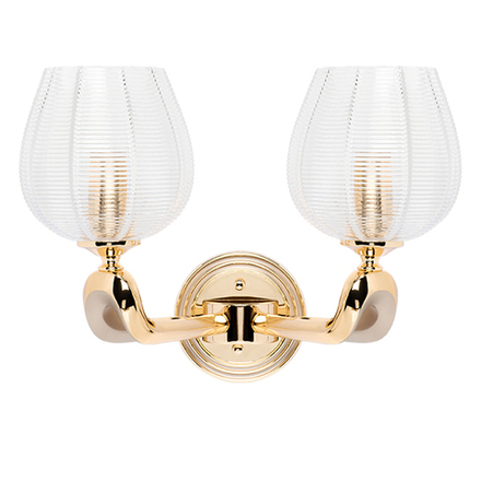 706622 Бра DELTA 2х40W E14 ЗОЛОТО
