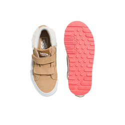 Детские кеды Vans Sk8-Mid Reissue Hook and Loop MTE-1 Shoes 'Tan' VN0A5KROBF0