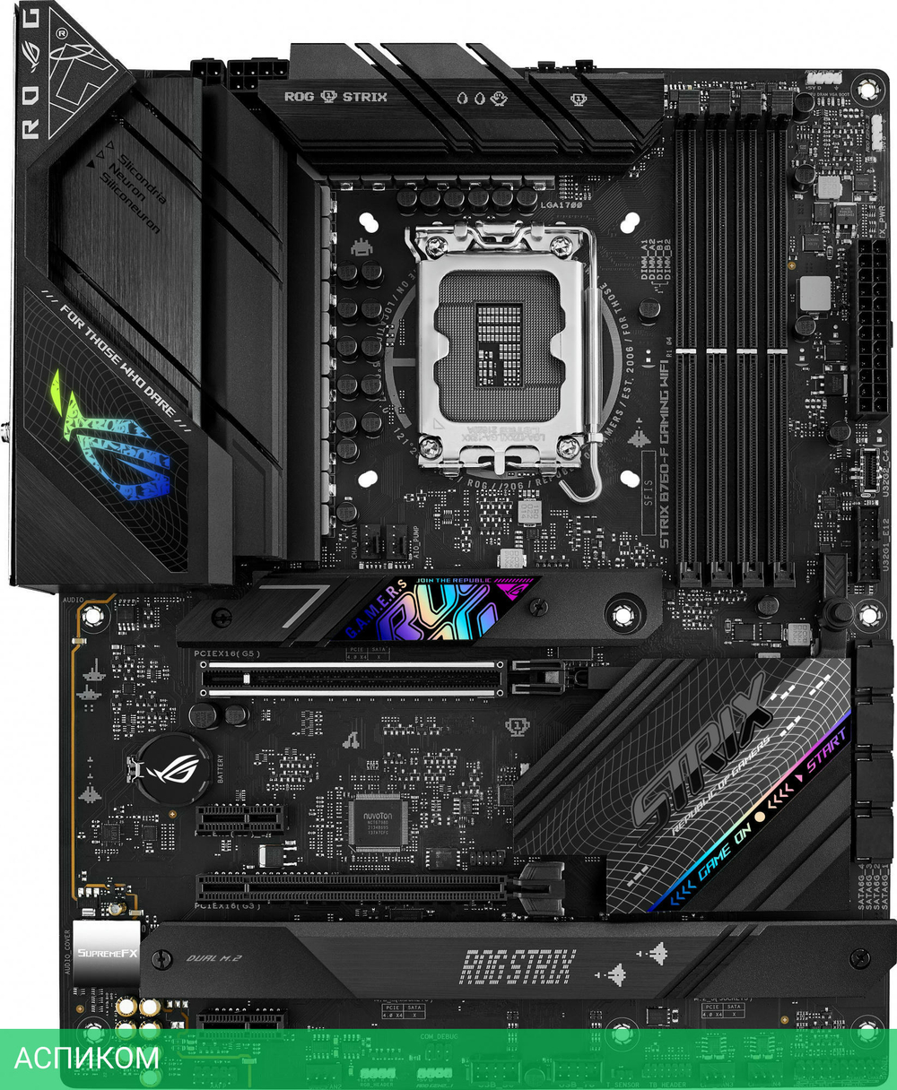 Материнская плата ASUS Rog Strix B760-F Gaming WiFi DDR5