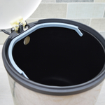 Ведро для мусора 12л с педалью, цвет в ассортименте, 7402