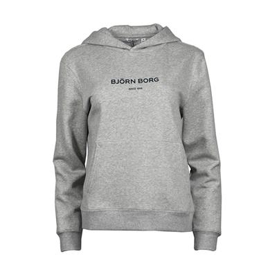 Женская Кофта теннисная Björn Borg Hood Femke W - H108BY light grey melange