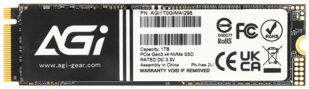 SSD AGI AGI1T0GIMAI298-CB 1000 ГБ