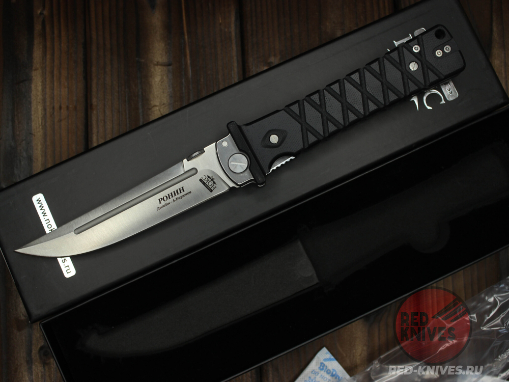Складной нож НОКС РОНИН c клинком из стали D2, рукоять G10