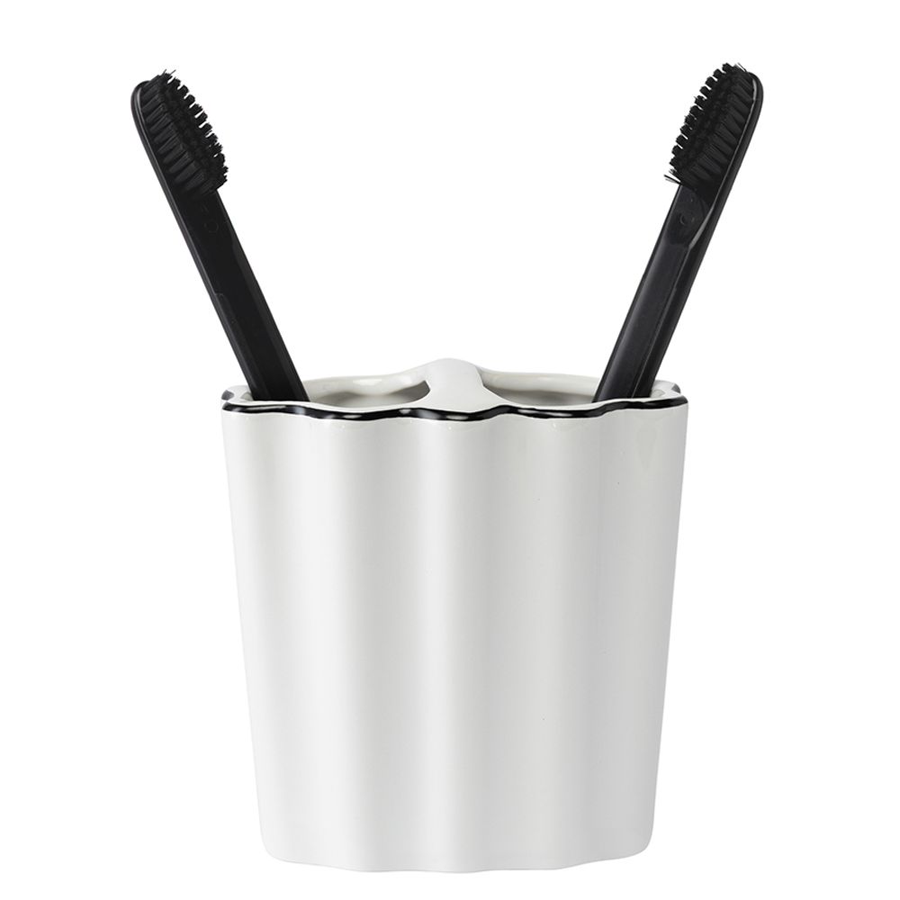 Органайзер для зубных щеток Camellia, белый