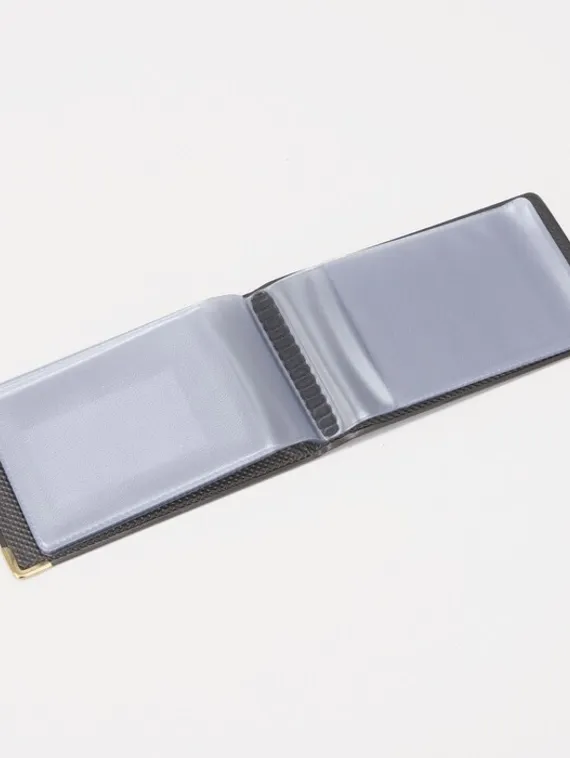 Визитница, 18 листов, цвет коричневый