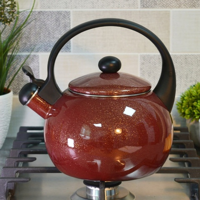 Чайник 2,2л со свистком эмалированный, 1038C