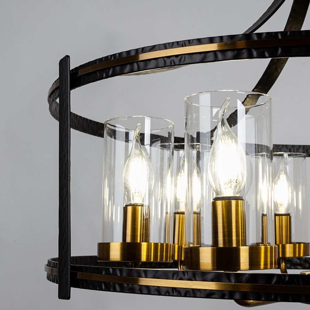 Подвесная люстра Arte Lamp A7011SP-8BK