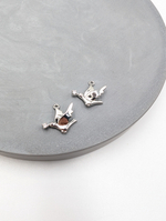 Подвеска птичка, 16*16.5мм