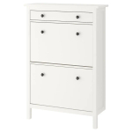Обувной шкаф/хранение - IKEA HEMNES/ХЕМНЭС ИКЕА, 89x127 см, белый