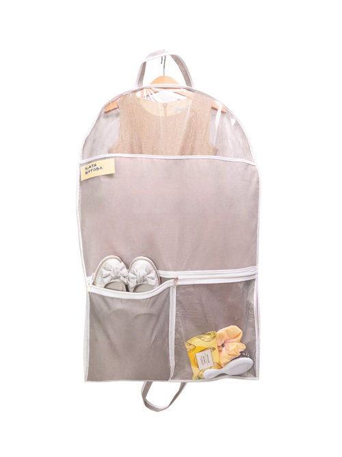 Чехол детский с карманами 80х50 (серый)