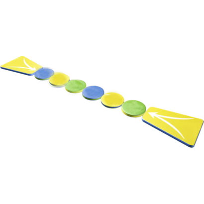 Элемент водного парка «Скользкий мост», 7×2×0,5 м
