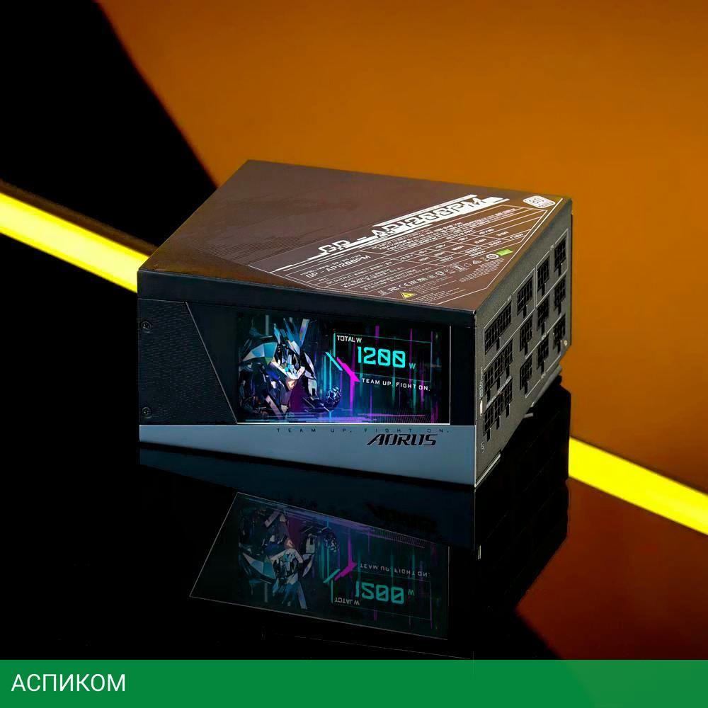 Блок питания Gigabyte Aorus P1200W 80+ Platinum Modular (GP-AP1200PM)