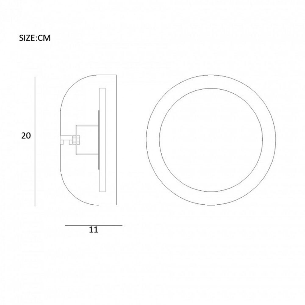Накладной светильник Imperiumloft LOKE LOKE01