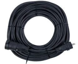 Удлинитель на бухте 30 м/ ПВС 2х2,5 каучуковой вилка и розетка