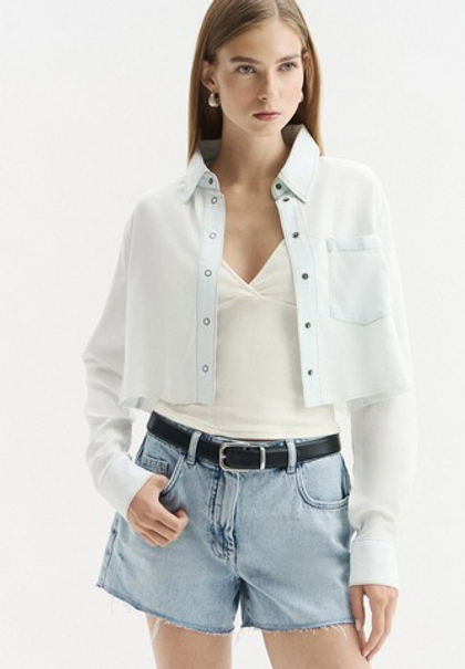 Рубашка джинсовая женская PATRIZIA PEPE