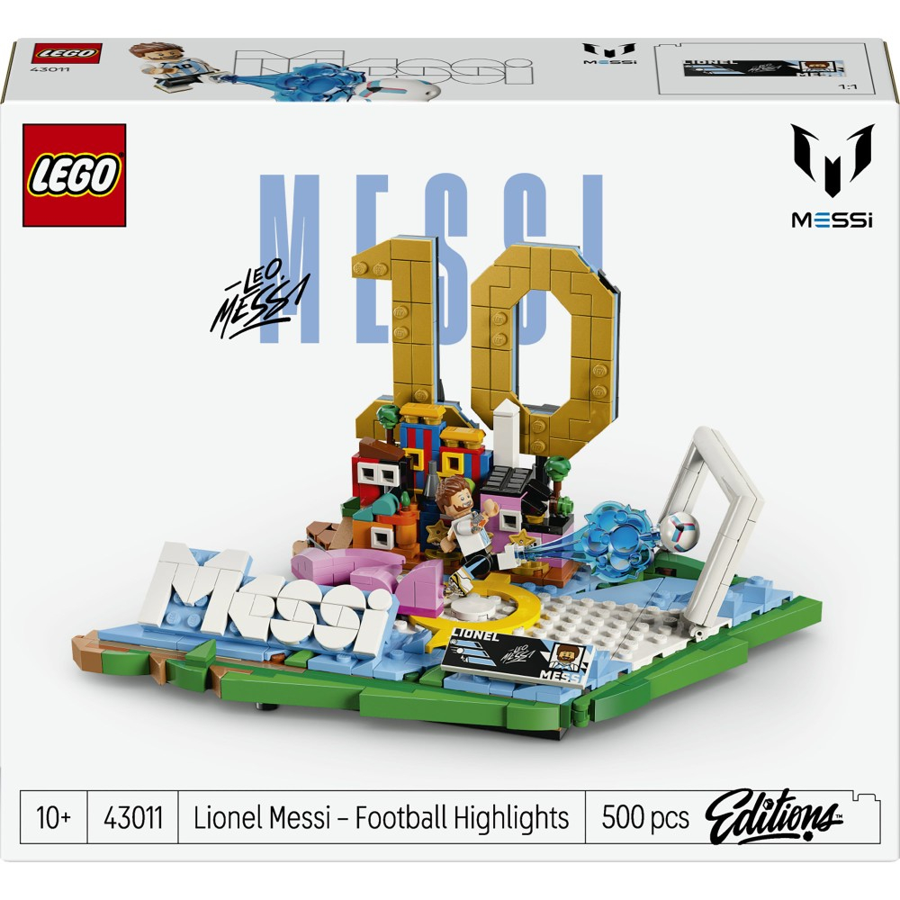 Конструктор LEGO Editions 43011 Лионель Месси Футбольные моменты — фото 4